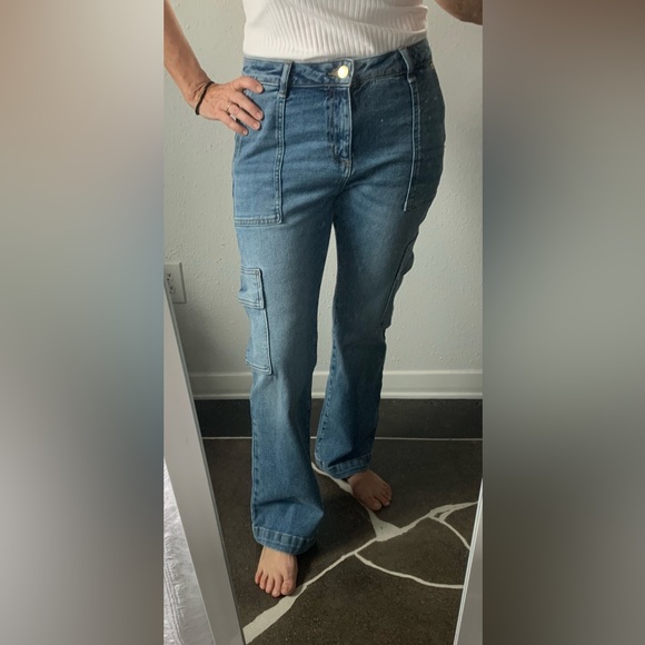 NWT Michael Kors Selma bootcut jeans - Picture 8 of 11